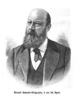 Porträt von Eduard Schmidt-Weissenfels